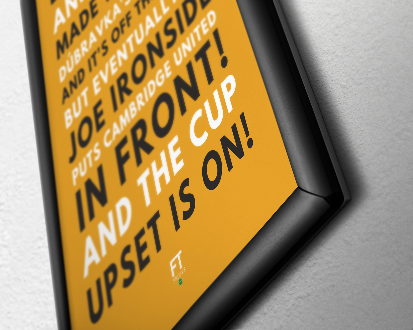 Joe Ironside - Cambridge United in front!