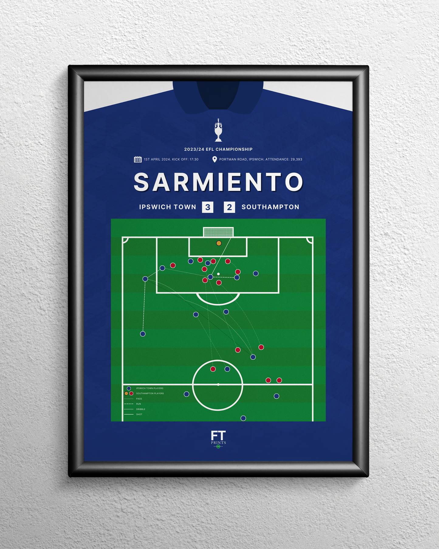 Sarmiento's goal vs. Southampton