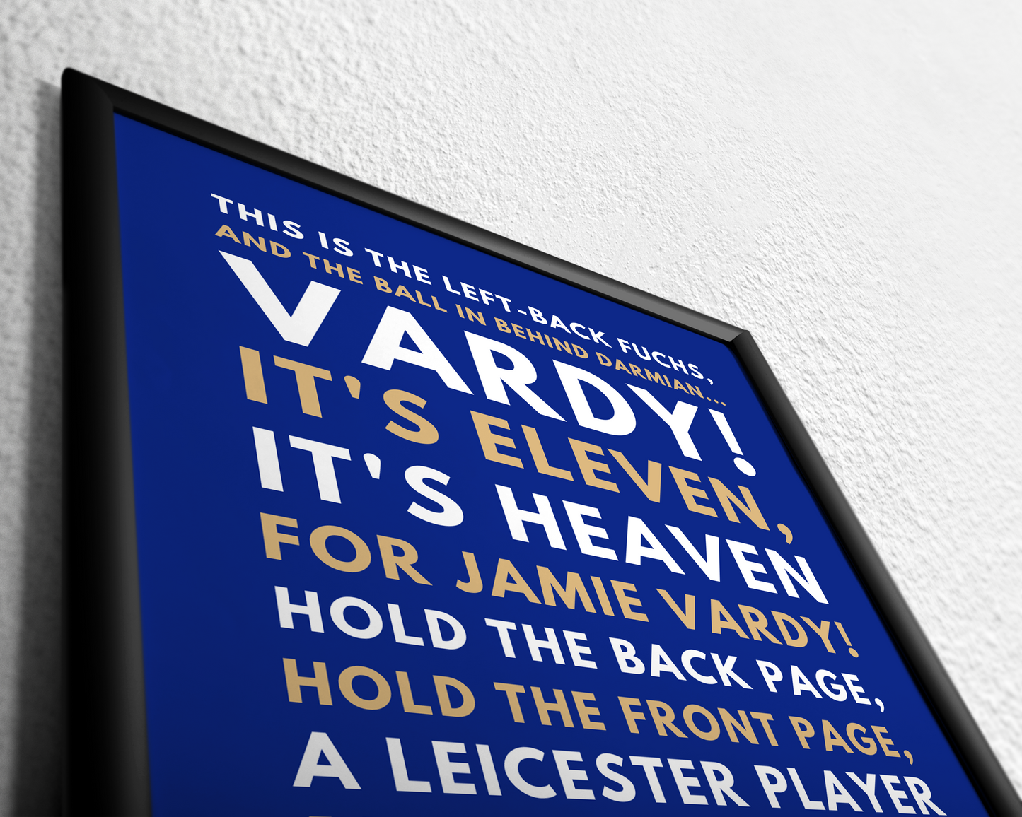 Jamie Vardy - It's eleven, it's heaven!