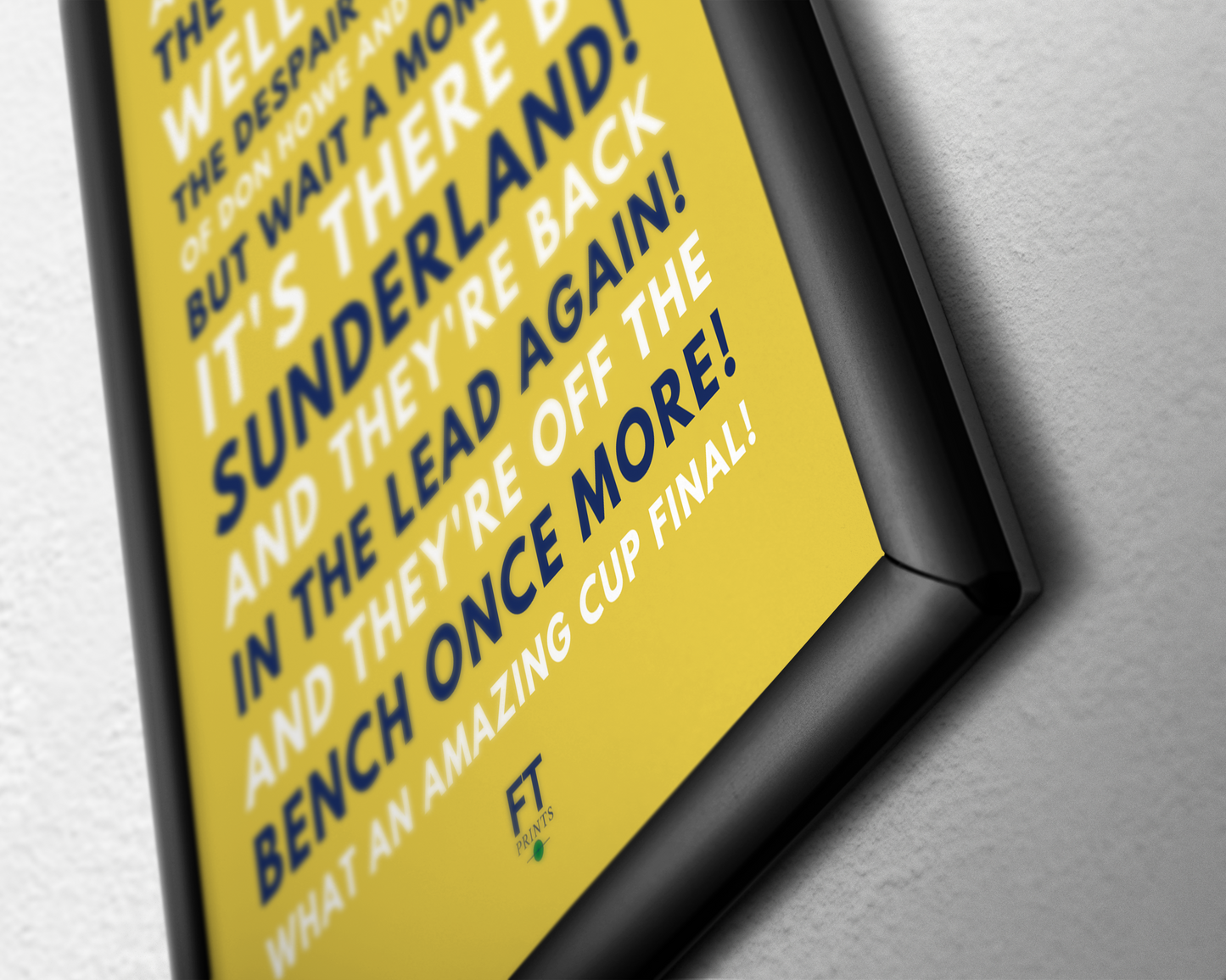 Alan Sunderland - What an amazing cup final! - Yellow
