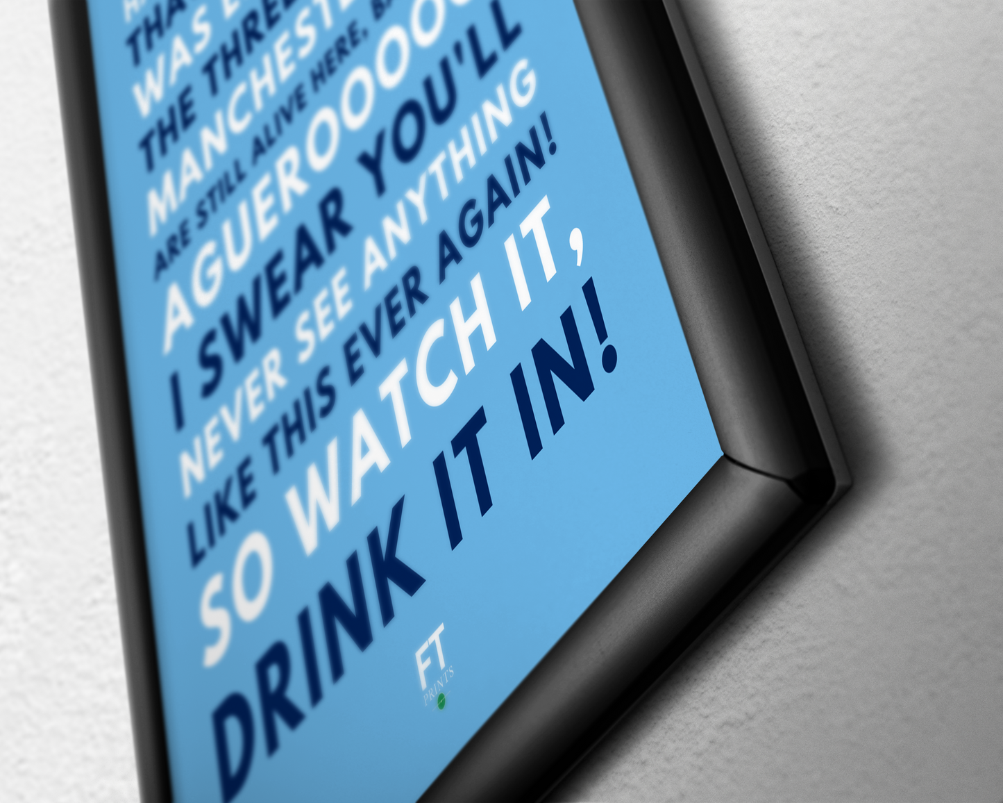 Sergio Agüero - Watch it, drink it in!