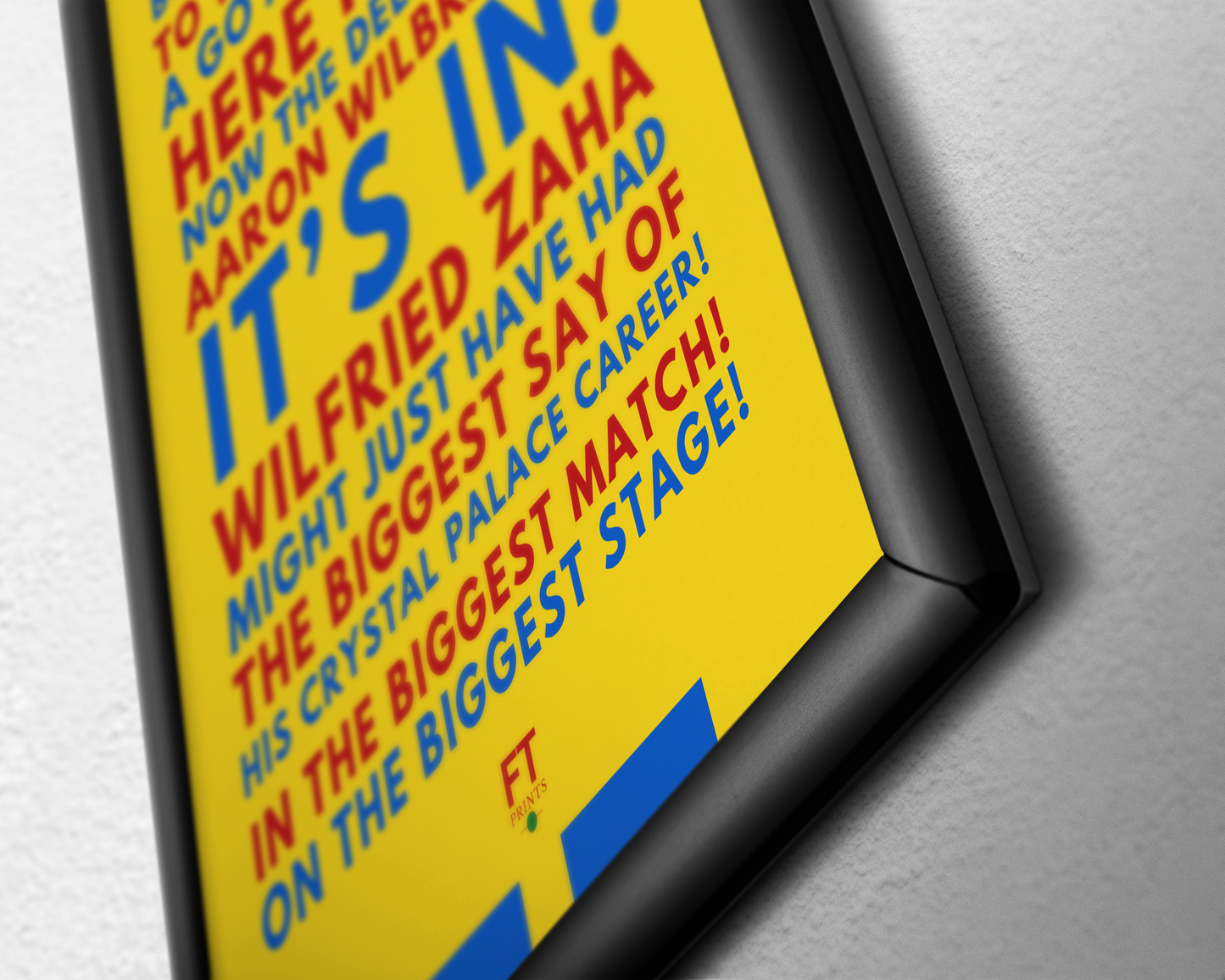 Wilfried Zaha - On the biggest stage!