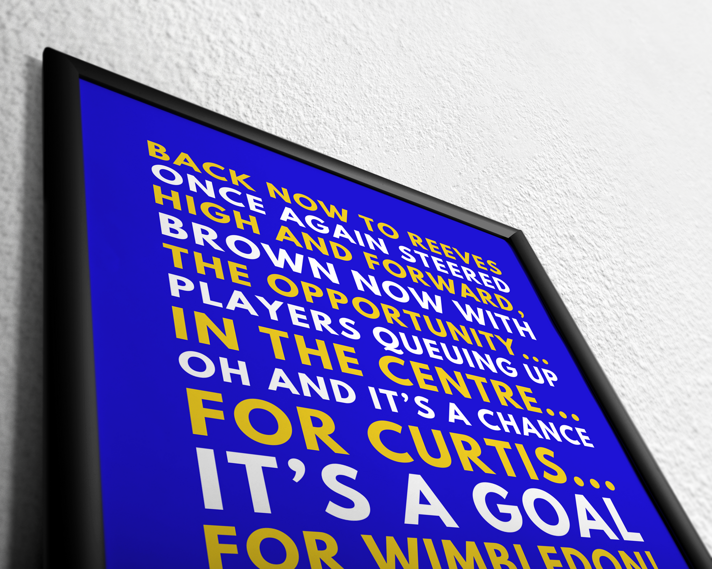 Ronan Curtis - It's a goal for Wimbledon!