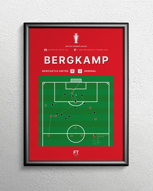 Bergkamp's goal vs. Newcastle United