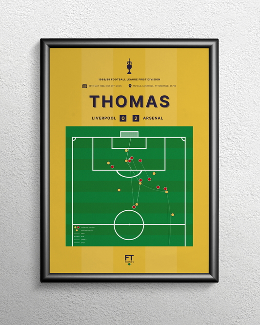 Thomas' goal vs. Liverpool to win Division One