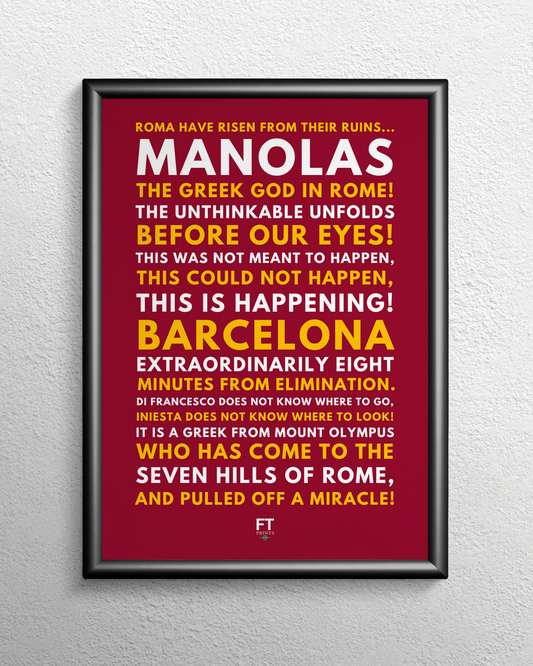 Kostas Manolas - The Greek God in Rome! (long)