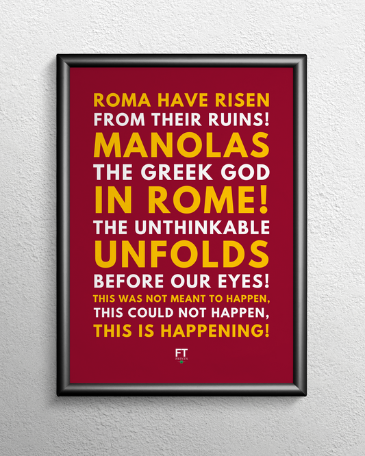 Kostas Manolas - The Greek God in Rome! (short)