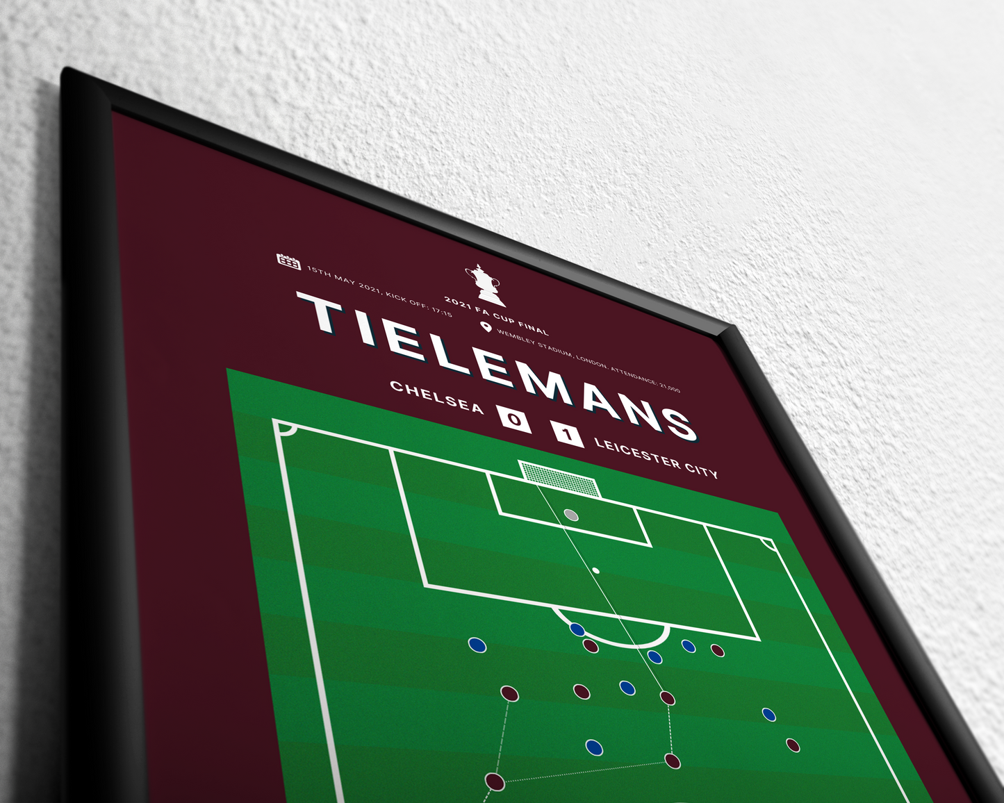 Tielemans' goal vs. Chelsea to win the FA Cup