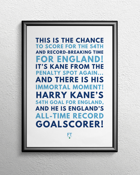 Harry Kane - England's all-time record goalscorer!