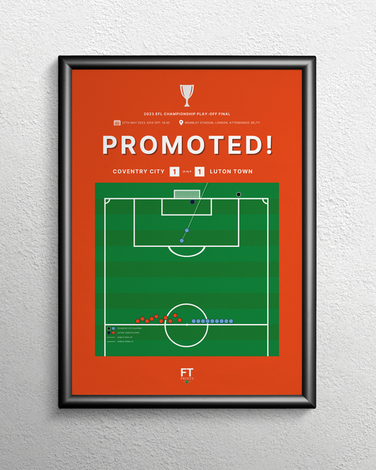 Luton Town promoted!
