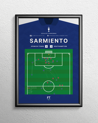 Sarmiento's goal vs. Southampton