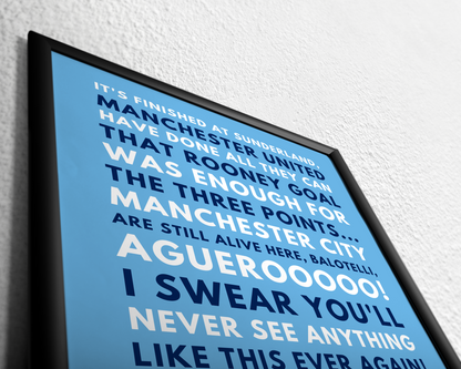 Sergio Agüero - Watch it, drink it in!