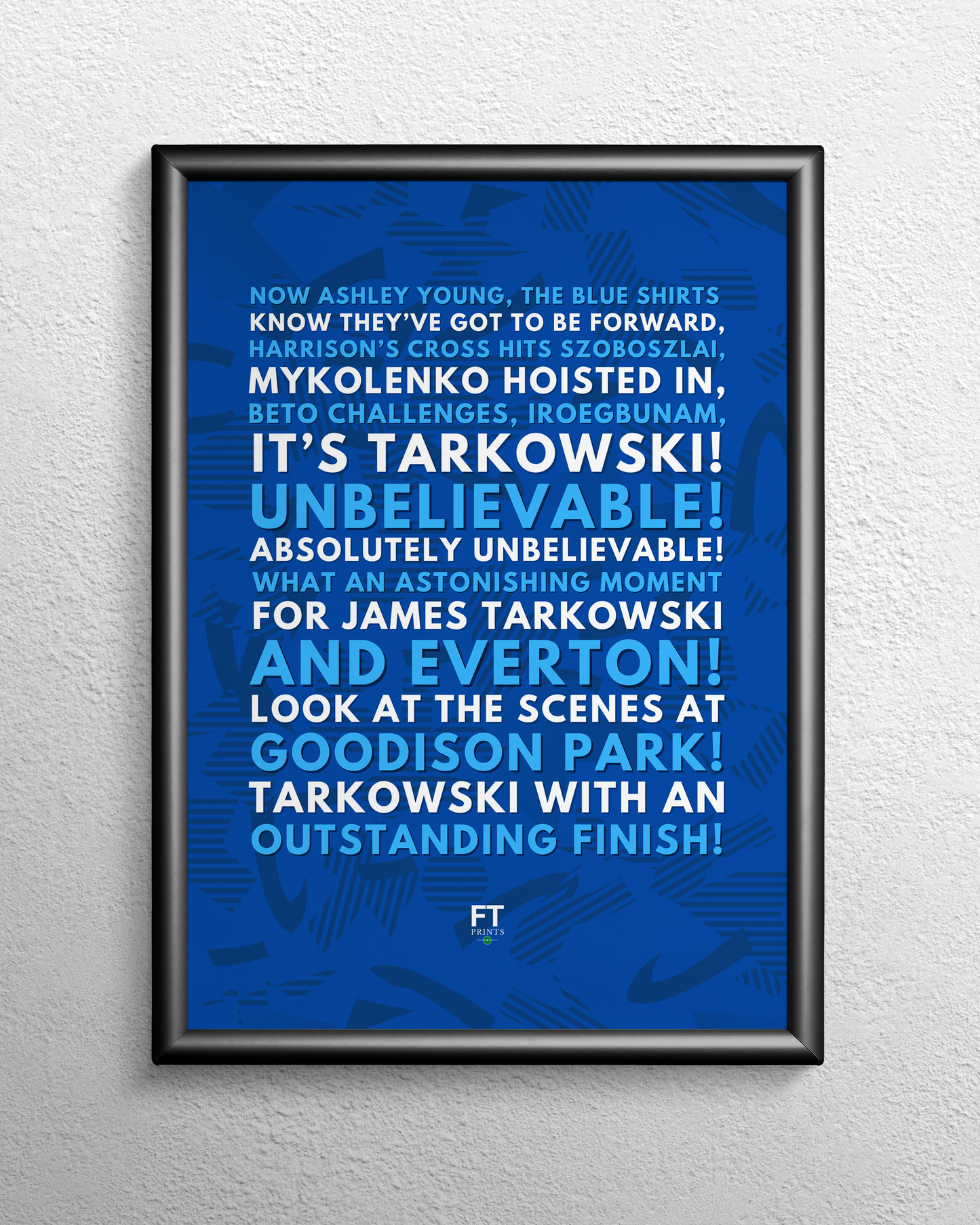 James Tarkowski - Look at the scenes at Goodison Park!