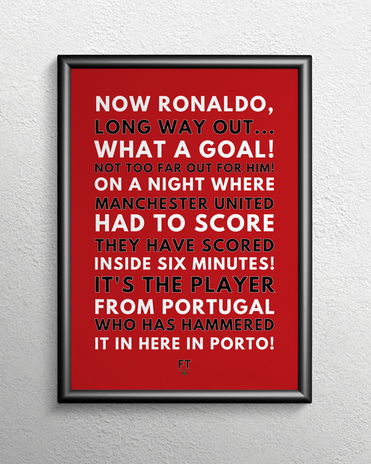 Cristiano Ronaldo - Long way out...