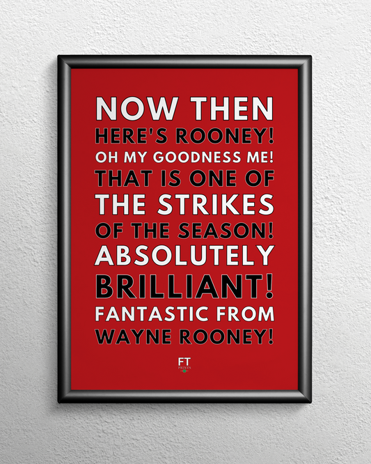 Wayne Rooney - One of the strikes of the season!
