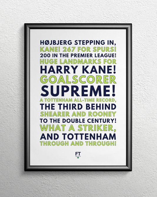 Harry Kane - 267 for Spurs!