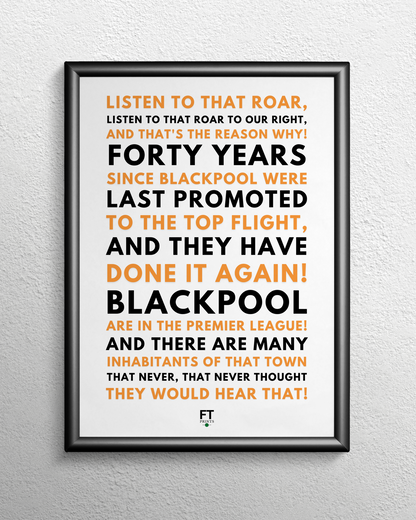Blackpool are in the Premier League!