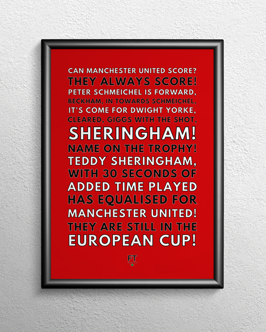 Teddy Sheringham - They always score...