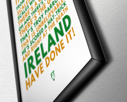 Troy Parrott - Right at the death Ireland have done it!