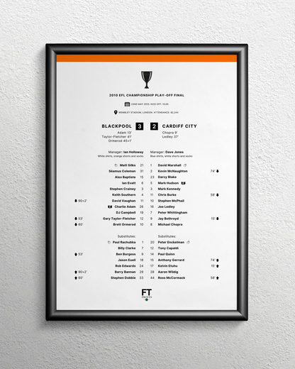Blackpool 3-2 Cardiff City