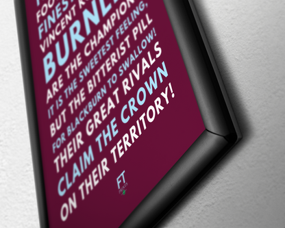 Burnley are the Champions!