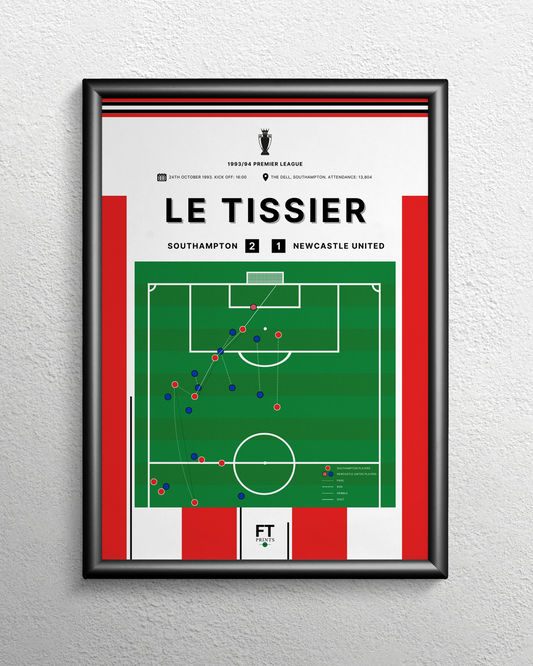 Le Tissier's goal vs. Newcastle United