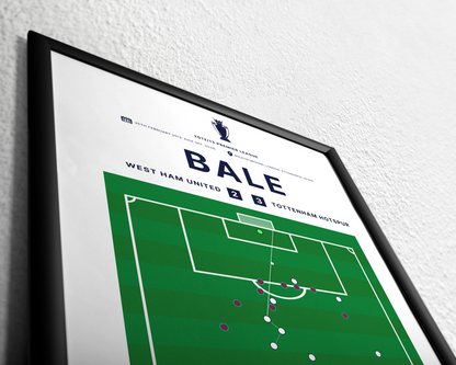 Bale's goal vs. West Ham United