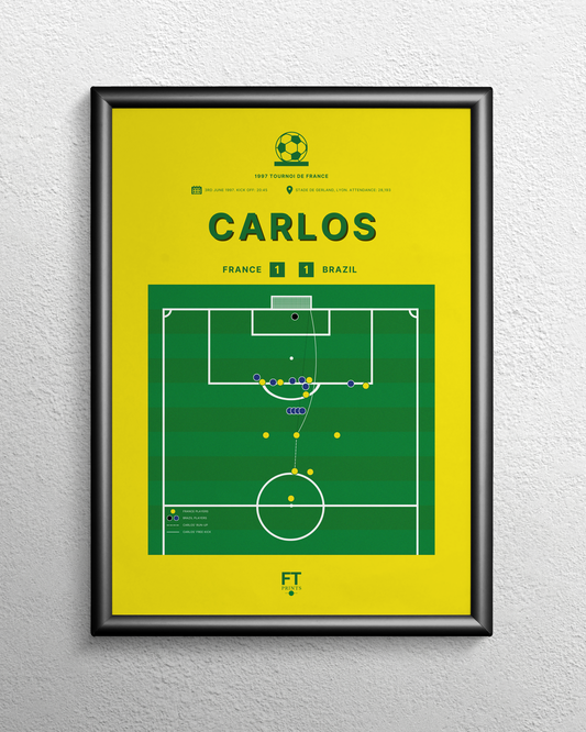 Roberto Carlos' goal vs. France