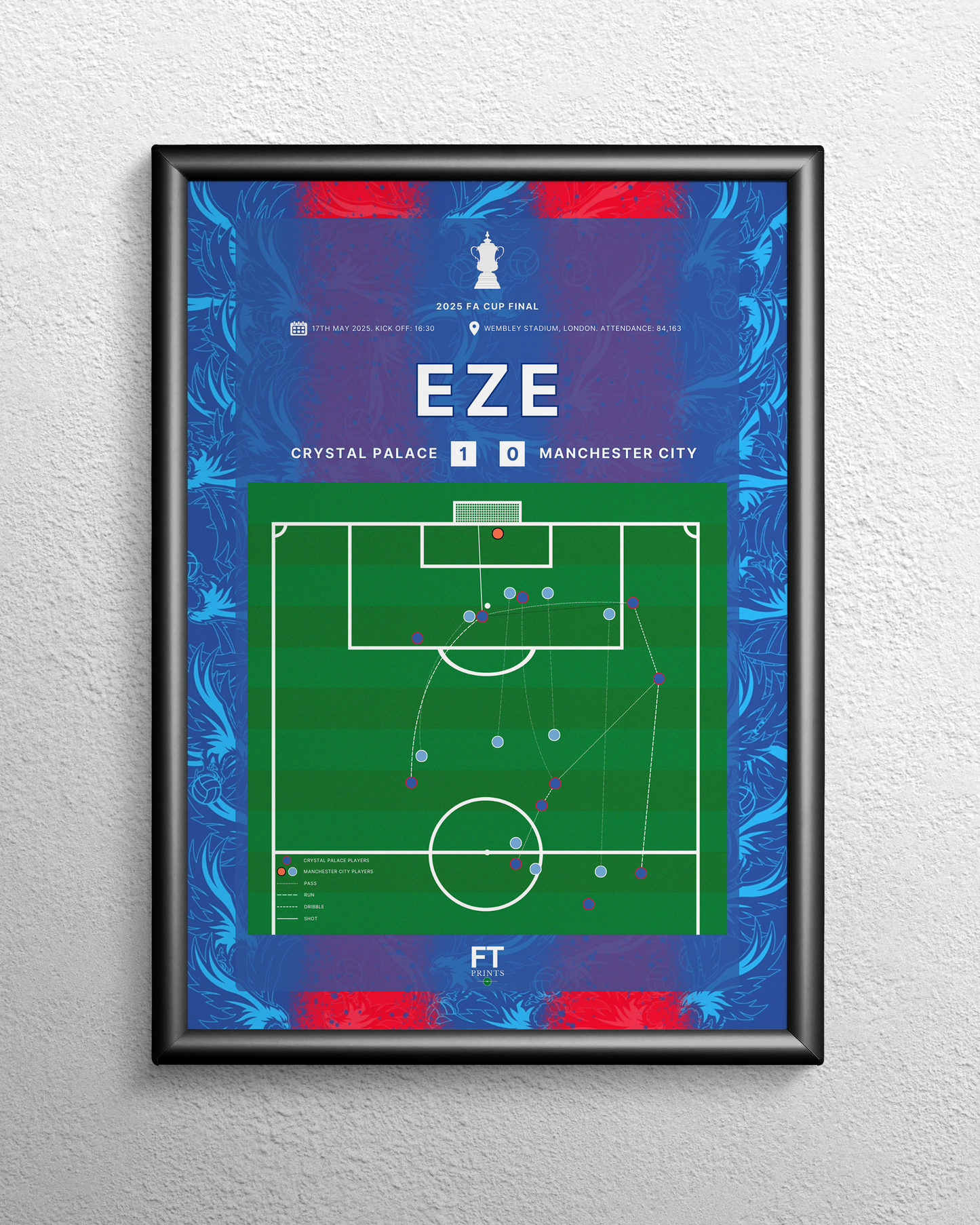 Eberechi Eze's goal vs. Manchester City