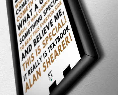 Alan Shearer - Cometh the hour, cometh the man!