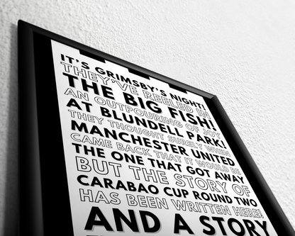 Grimsby Town - They've reeled in the big fish!