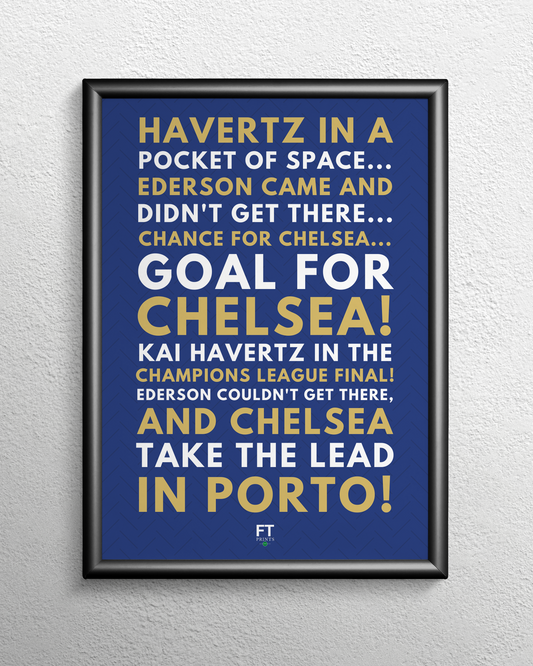 Kai Havertz - Chelsea lead in Porto!