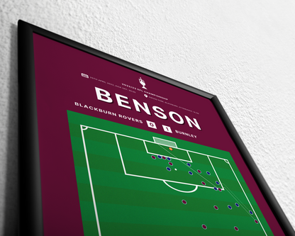 Benson's goal vs. Blackburn Rovers