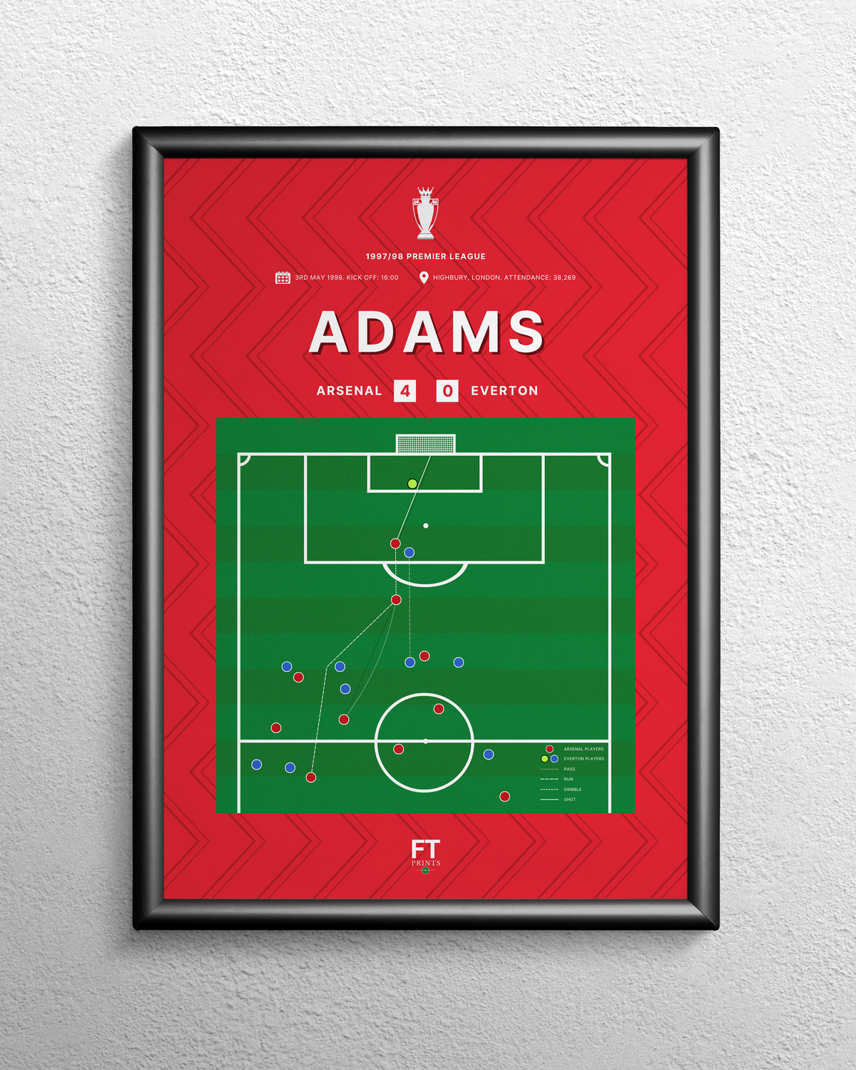 Adams' goal vs. Everton