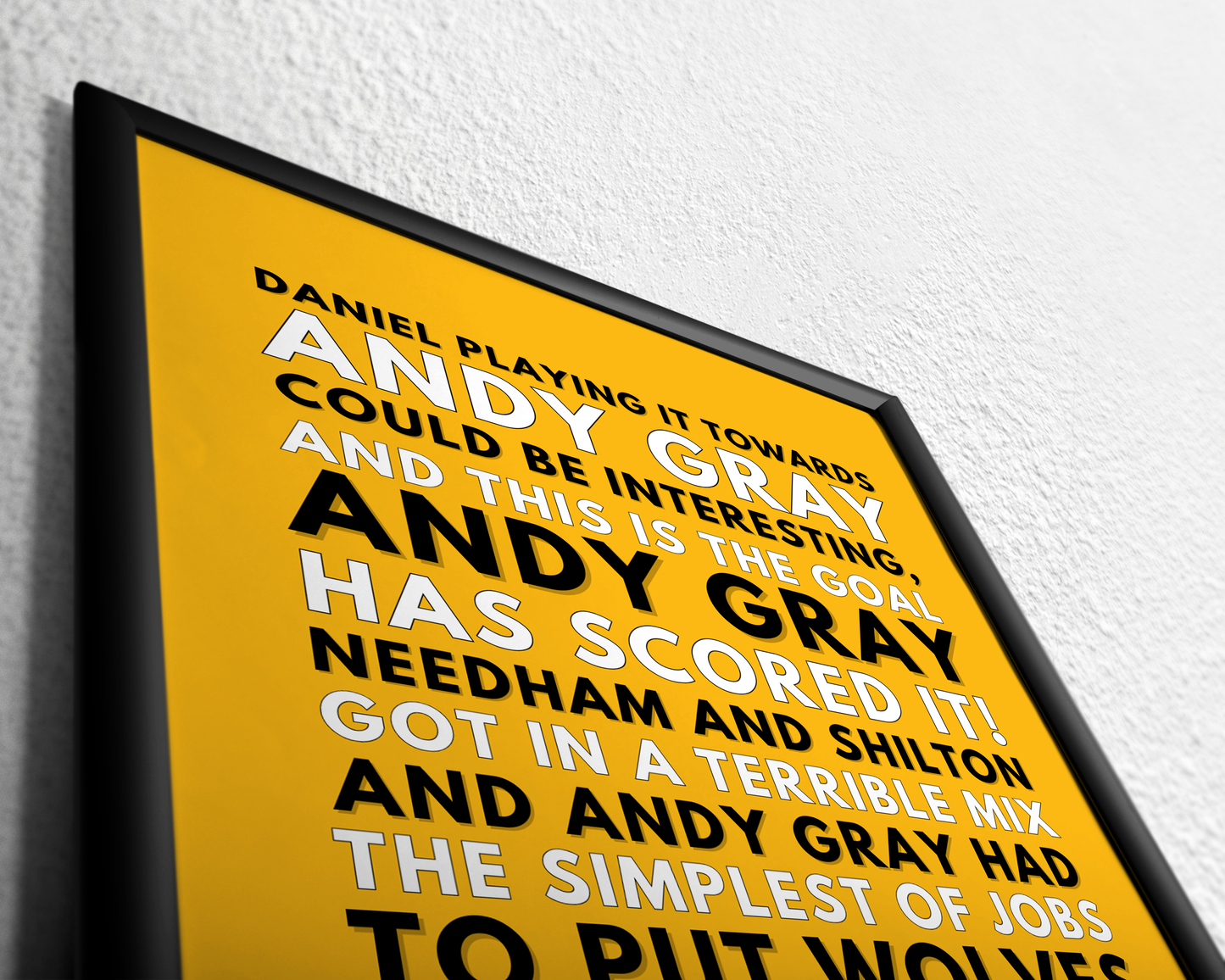 Andy Gray - And this is the goal!