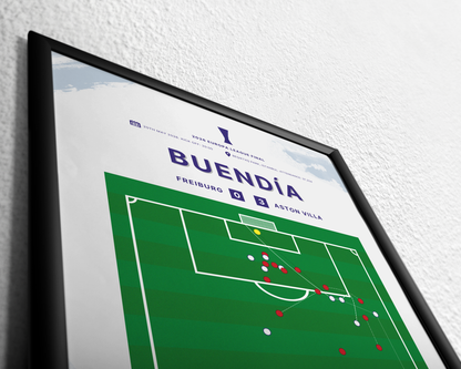 Buendía's goal vs. Freiburg