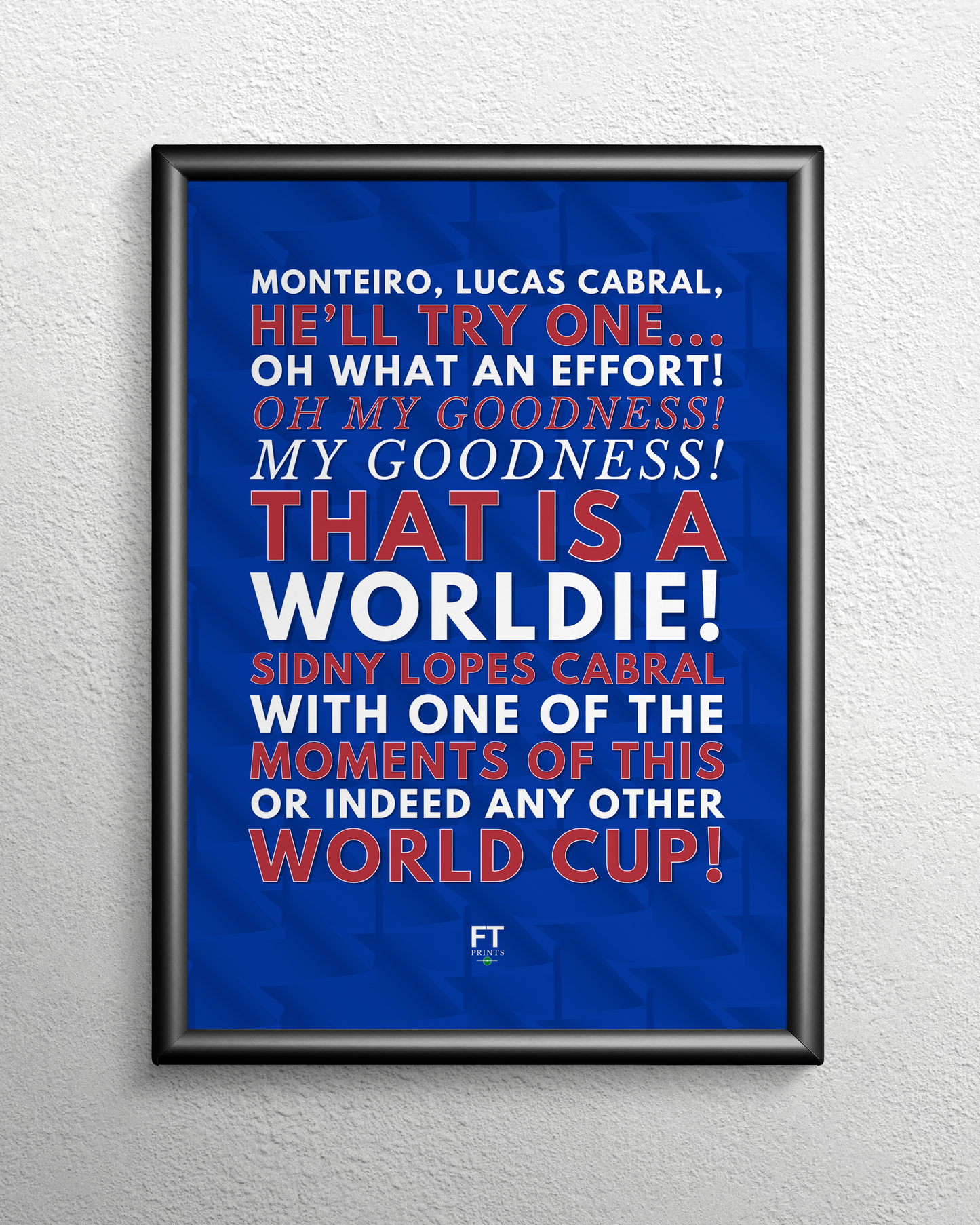 Sidny Lopes Cabral - That is a worldie!