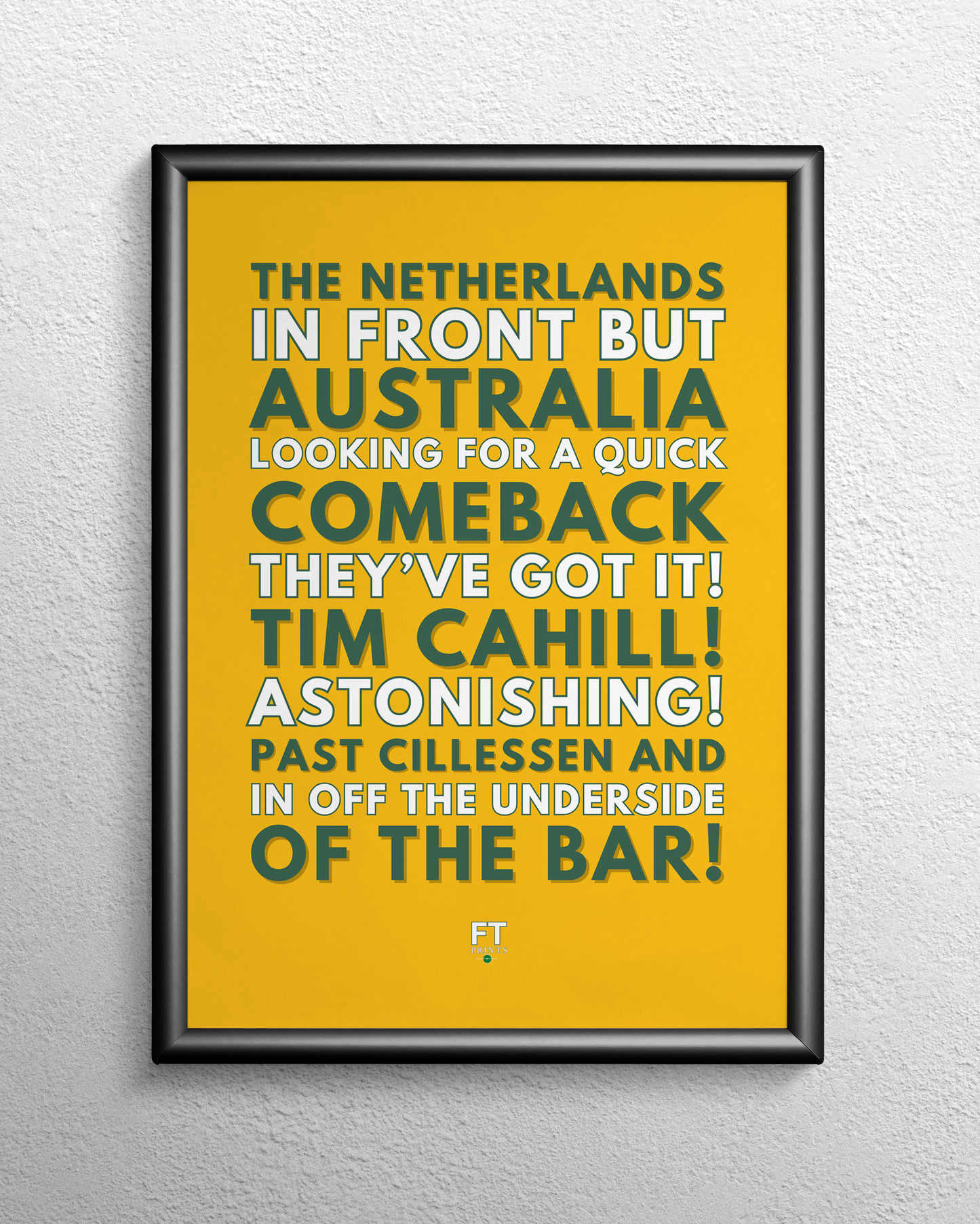 Tim Cahill - In off the underside of the bar!