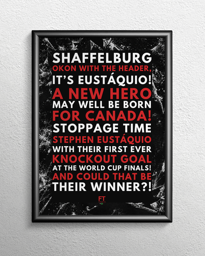 Stephen Eustáquio - A new hero may well be born for Canada!