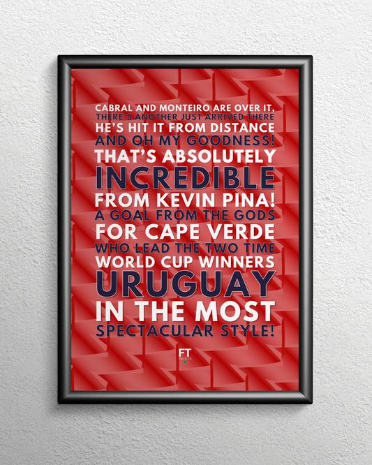 Kevin Pina - A goal from the Gods for Cape Verde!