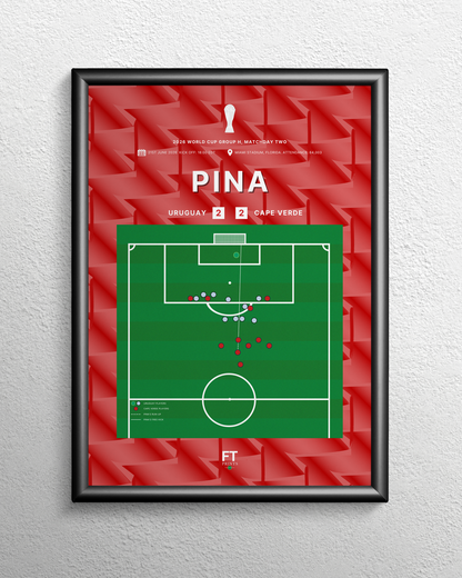 Pina's goal vs. Uruguay