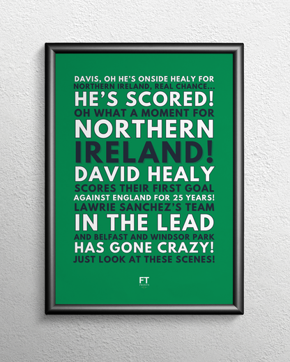 David Healy - Oh what a moment for Northern Ireland!