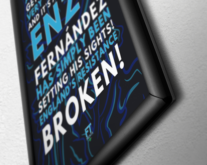 Enzo Fernández - England's resistance broken!