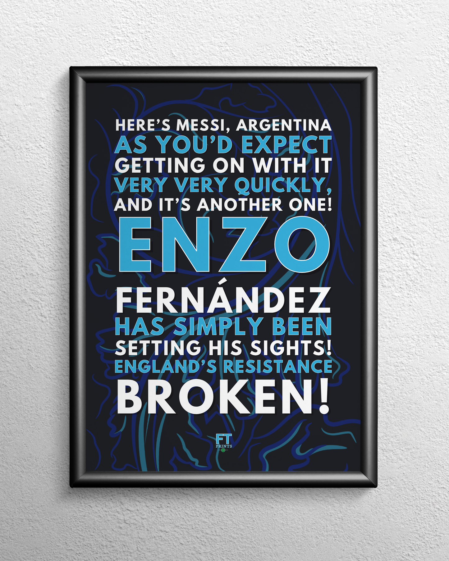 Enzo Fernández - England's resistance broken!