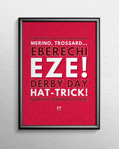 Eberechi Eze - Derby day hat-trick! (Burgundy)