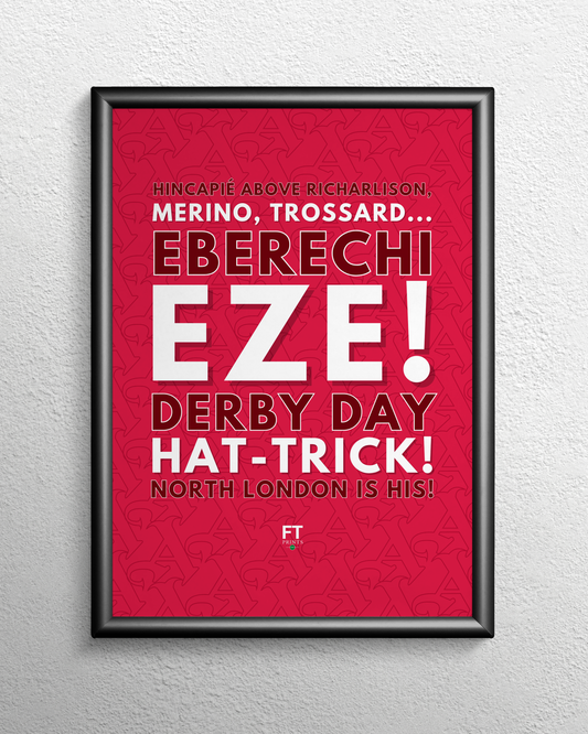 Eberechi Eze - Derby day hat-trick! (Burgundy)