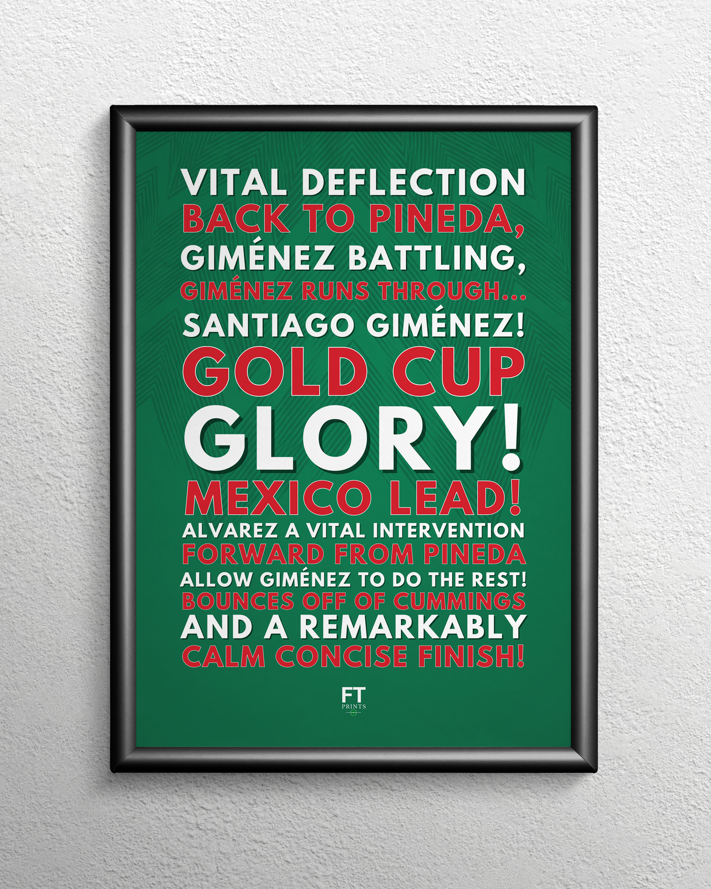 Santiago Giménez - Gold Cup glory! Mexico lead!