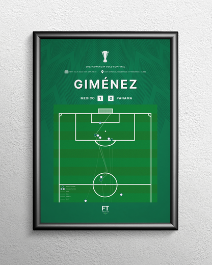 Santiago Giménez's goal vs. Panama