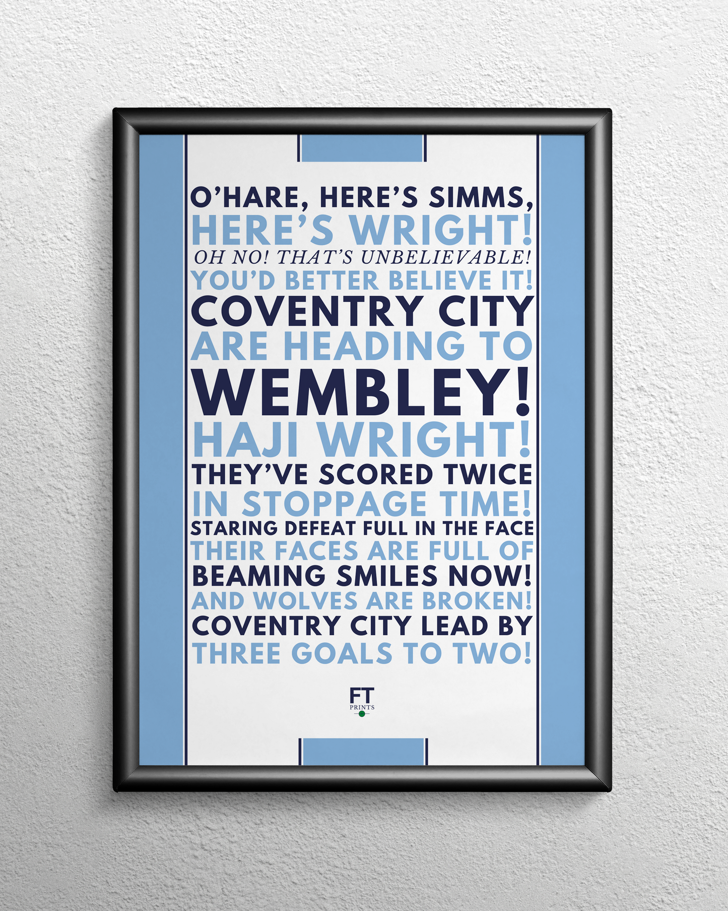 Haji Wright - Coventry City are heading to Wembley!