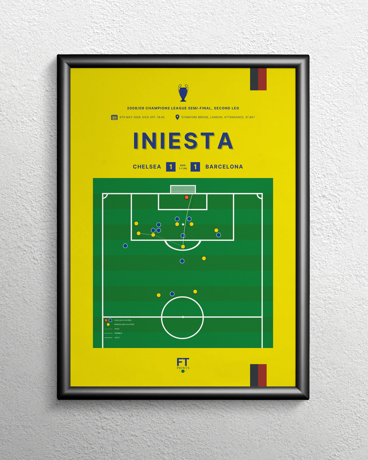 Iniesta's goal vs. Chelsea